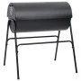 Parrilla barril 2 rejillas de cocción negro acero 80x95x90 cm by vidaXL, Barbecues - Ref: Foro24-313635, Price: 128,07 €, Dis...