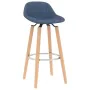 2 Küchenhocker aus blauem Stoff von vidaXL, Küchenhocker - Ref: Foro24-289381, Preis: 120,87 €, Rabatt: %