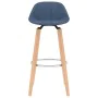 2 Küchenhocker aus blauem Stoff von vidaXL, Küchenhocker - Ref: Foro24-289381, Preis: 120,87 €, Rabatt: %