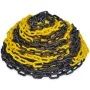 Gelbe und schwarze Warnkette 30 m von vidaXL, Sicherheitszeichen - Ref: Foro24-141817, Preis: 35,30 €, Rabatt: %