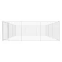 Galvanized steel outdoor kennel 570x570x185 cm by vidaXL, Dog kennels and fences - Ref: Foro24-145034, Price: 618,25 €, Disco...