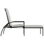 Brown synthetic rattan sun lounger with footrest by vidaXL, Loungers - Ref: Foro24-317628, Price: 91,61 €, Discount: %