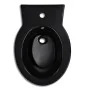 WC- und Bidet-Set aus schwarzer Keramik von vidaXL, Badewannen und Bidets - Ref: Foro24-270060, Preis: 411,70 €, Rabatt: %