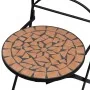 Klappbare Bistro-Gartenstühle 2 Stück Terrakotta-Keramik von vidaXL, Gartenstühle - Ref: Foro24-41529, Preis: 149,70 €, Rabat...