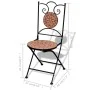 Klappbare Bistro-Gartenstühle 2 Stück Terrakotta-Keramik von vidaXL, Gartenstühle - Ref: Foro24-41529, Preis: 149,70 €, Rabat...