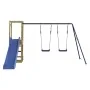 Parque infantil de exterior madera de pino impregnada de vidaXL, Columpios y estructuras de juegos - Ref: Foro24-3155929, Pre...