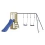 Parque infantil de exterior madera de pino impregnada de vidaXL, Columpios y estructuras de juegos - Ref: Foro24-3155929, Pre...