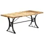 Solid mango wood dining table 180x90x76 cm by vidaXL, Kitchen and dining tables - Ref: Foro24-282766, Price: 390,90 €, Discou...
