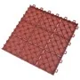 Terrace tiles 10 pcs red plastic 30.5x30.5 cm by vidaXL, Floors and carpets - Ref: Foro24-48230, Price: 56,41 €, Discount: %