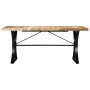 Solid mango wood dining table 180x90x76 cm by vidaXL, Kitchen and dining tables - Ref: Foro24-282766, Price: 390,90 €, Discou...