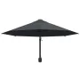 Wandschirm mit Metallstange 300 cm Anthrazit von vidaXL, Sonnenschirme - Ref: Foro24-44865, Preis: 94,90 €, Rabatt: %