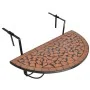 Hängender Balkontisch aus Terrakotta-Mosaik von vidaXL, Gartentische - Ref: Foro24-41123, Preis: 77,02 €, Rabatt: %