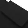Garden lounger with awning and black cushion by vidaXL, Loungers - Ref: Foro24-313533, Price: 91,52 €, Discount: %