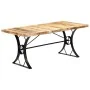 Solid mango wood dining table 180x90x76 cm by vidaXL, Kitchen and dining tables - Ref: Foro24-282766, Price: 390,90 €, Discou...