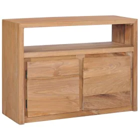 Aparador de madera maciza de teca 80x30x60 cm de vidaXL, Aparadores - Ref: Foro24-282847, Precio: 203,76 €, Descuento: %
