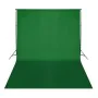 Telón de fondo para fotografía algodón verde 500x300 cm croma de vidaXL, Fondos - Ref: Foro24-190005, Precio: 50,15 €, Descue...