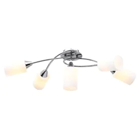 Ceiling lamp with white ceramic cone shades, 5 E14 bulbs by vidaXL, ceiling lights - Ref: Foro24-289238, Price: 52,57 €, Disc...