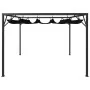 Garden gazebo with anthracite gray retractable roof 3x3 m by vidaXL, Tents and gazebos - Ref: Foro24-47954, Price: 264,30 €, ...