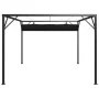 Garden gazebo with anthracite gray retractable roof 3x3 m by vidaXL, Tents and gazebos - Ref: Foro24-47954, Price: 264,30 €, ...
