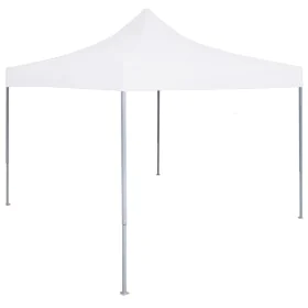 Professional folding tent white steel 3x3 m by vidaXL, Tents and gazebos - Ref: Foro24-48860, Price: 118,79 €, Discount: %