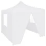 Professional folding tent with 4 walls white steel 3x3 m by vidaXL, Tents and gazebos - Ref: Foro24-48861, Price: 159,15 €, D...