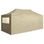 Professionelles faltbares Zelt mit 4 Wänden aus Stahl in Creme-Farbe 3x6m von vidaXL, Zelte und Pavillons - Ref: Foro24-48866...