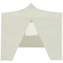 Carpa plegable profesional con 4 paredes acero color crema 2x2m de vidaXL, Carpas y cenadores - Ref: Foro24-48882, Precio: 10...