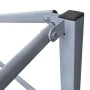 Professionelles Faltzelt aus anthrazitgrauem Stahl 2x2 m von vidaXL, Zelte und Pavillons - Ref: Foro24-48883, Preis: 83,44 €,...