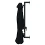 Sombrilla de pared con palo de metal negro 300 cm by vidaXL, Umbrellas - Ref: Foro24-47300, Price: 94,16 €, Discount: %
