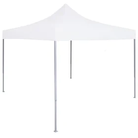 Professionelles Faltzelt aus weißem Stahl 2x2 m von vidaXL, Zelte und Pavillons - Ref: Foro24-48886, Preis: 113,46 €, Rabatt: %