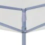 Professionelles Faltzelt aus weißem Stahl 2x2 m von vidaXL, Zelte und Pavillons - Ref: Foro24-48886, Preis: 113,43 €, Rabatt: %