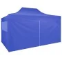 Carpa plegable profesional con 4 paredes acero azul 3x4 m de vidaXL, Carpas y cenadores - Ref: Foro24-48891, Precio: 188,23 €...
