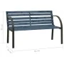 Banco de jardín para niños de madera de abeto chino gris 81 cm de vidaXL, Bancos de jardín - Ref: Foro24-317120, Precio: 57,6...