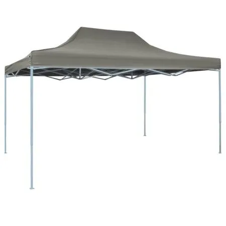 Professionelles Faltzelt aus anthrazitgrauem Stahl 3x4 m von vidaXL, Zelte und Pavillons - Ref: Foro24-48895, Preis: 116,39 €...