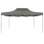 Professionelles Faltzelt aus anthrazitgrauem Stahl 3x4 m von vidaXL, Zelte und Pavillons - Ref: Foro24-48895, Preis: 116,39 €...