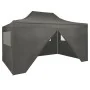 Professional folding tent 4 walls anthracite gray steel 3x4 m by vidaXL, Tents and gazebos - Ref: Foro24-48897, Price: 183,73...