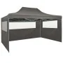 Professional folding tent 4 walls anthracite gray steel 3x4 m by vidaXL, Tents and gazebos - Ref: Foro24-48897, Price: 183,73...
