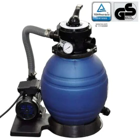 Sand filter pump 400 W 11000 l/h by vidaXL, Pool and spa filters - Ref: Foro24-90291, Price: 183,67 €, Discount: %