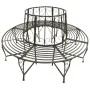 Gartenbaumbank aus Stahl 160 cm von vidaXL, Gartenbänke - Ref: Foro24-313033, Preis: 248,99 €, Rabatt: %