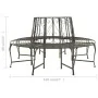 Gartenbaumbank aus Stahl 160 cm von vidaXL, Gartenbänke - Ref: Foro24-313033, Preis: 248,99 €, Rabatt: %