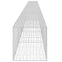 Gabionenwand mit verzinktem Stahldeckel 900x50x50 cm von vidaXL, Zaunpaneele - Ref: Foro24-143587, Preis: 257,85 €, Rabatt: %
