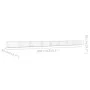 Gabionenwand mit verzinktem Stahldeckel 900x50x50 cm von vidaXL, Zaunpaneele - Ref: Foro24-143587, Preis: 257,85 €, Rabatt: %