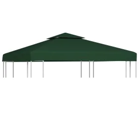 Gazebo replacement cover 310 g/m² green 3x3 m by vidaXL, Covers for tents and gazebos - Ref: Foro24-40876, Price: 58,02 €, Di...