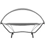 Garden lounger with steel canopy and gray oxford fabric by vidaXL, Outdoor beds - Ref: Foro24-317600, Price: 136,72 €, Discou...