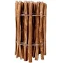 Valla de estacas madera de avellano 60x500 cm de vidaXL, Paneles de vallas - Ref: Foro24-43140, Precio: 80,42 €, Descuento: %