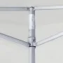 Professional folding tent with 2 white steel walls 3x3 m by vidaXL, Tents and gazebos - Ref: Foro24-48862, Price: 157,36 €, D...