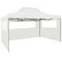 Professional folding tent with 4 white steel walls 3x4 m by vidaXL, Tents and gazebos - Ref: Foro24-48900, Price: 162,48 €, D...