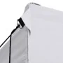 Professional folding tent with 4 white steel walls 3x4 m by vidaXL, Tents and gazebos - Ref: Foro24-48900, Price: 162,48 €, D...