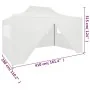 Professional folding tent with 4 white steel walls 3x4 m by vidaXL, Tents and gazebos - Ref: Foro24-48900, Price: 162,48 €, D...