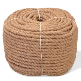 100% jute rope 12 mm 100 m by vidaXL, Ropes and metal cords - Ref: Foro24-91274, Price: 56,76 €, Discount: %